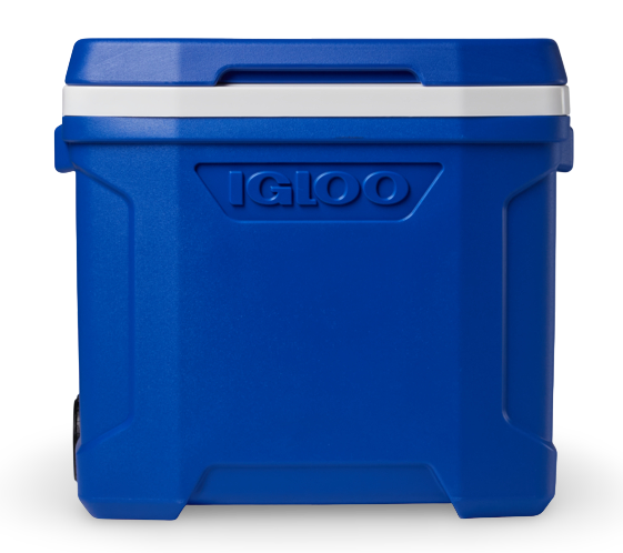 Frontal nevera con ruedas igloo 26L