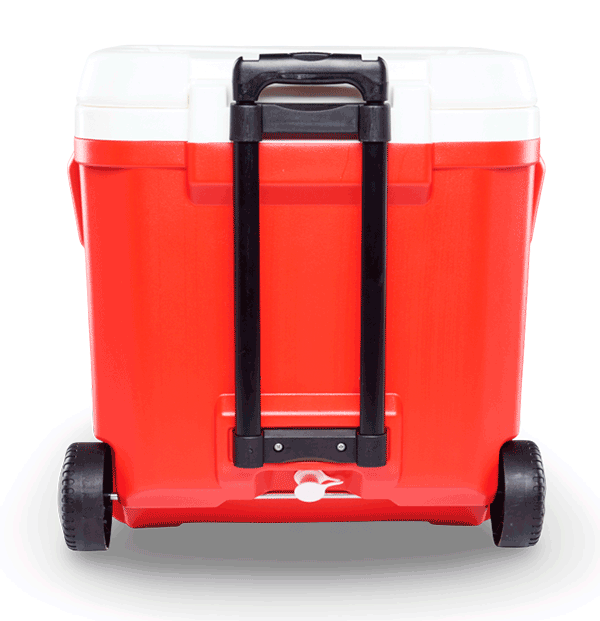 nevera con ruedas igloo detras 