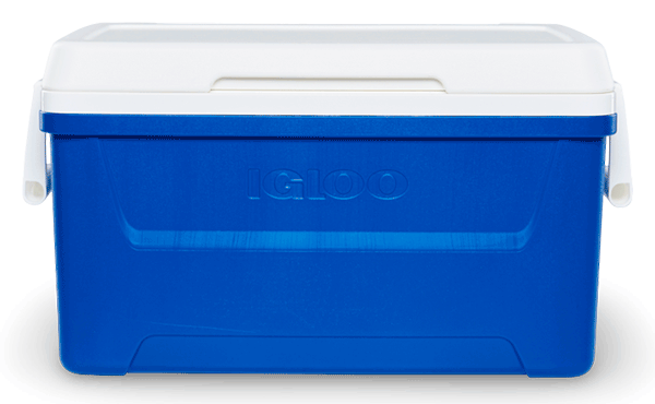 nevera portatil igloo laguna 48 azul frontal