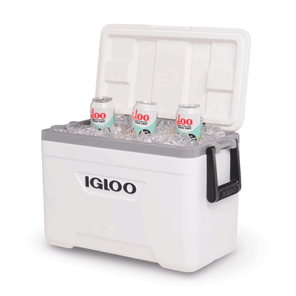 nevera portatil igloo marine 25 con hielo