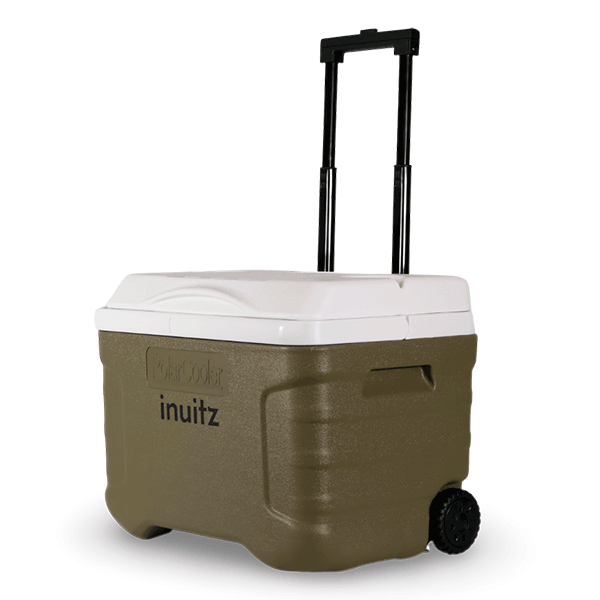 nevera portatil con ruedas inuitz verde 20 litros