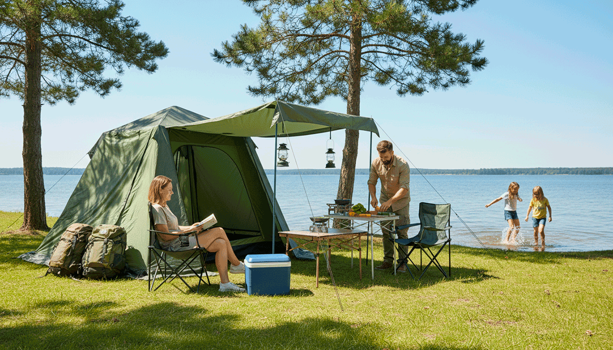 tienda inuitz de campaña para familias 3 o 4 personas