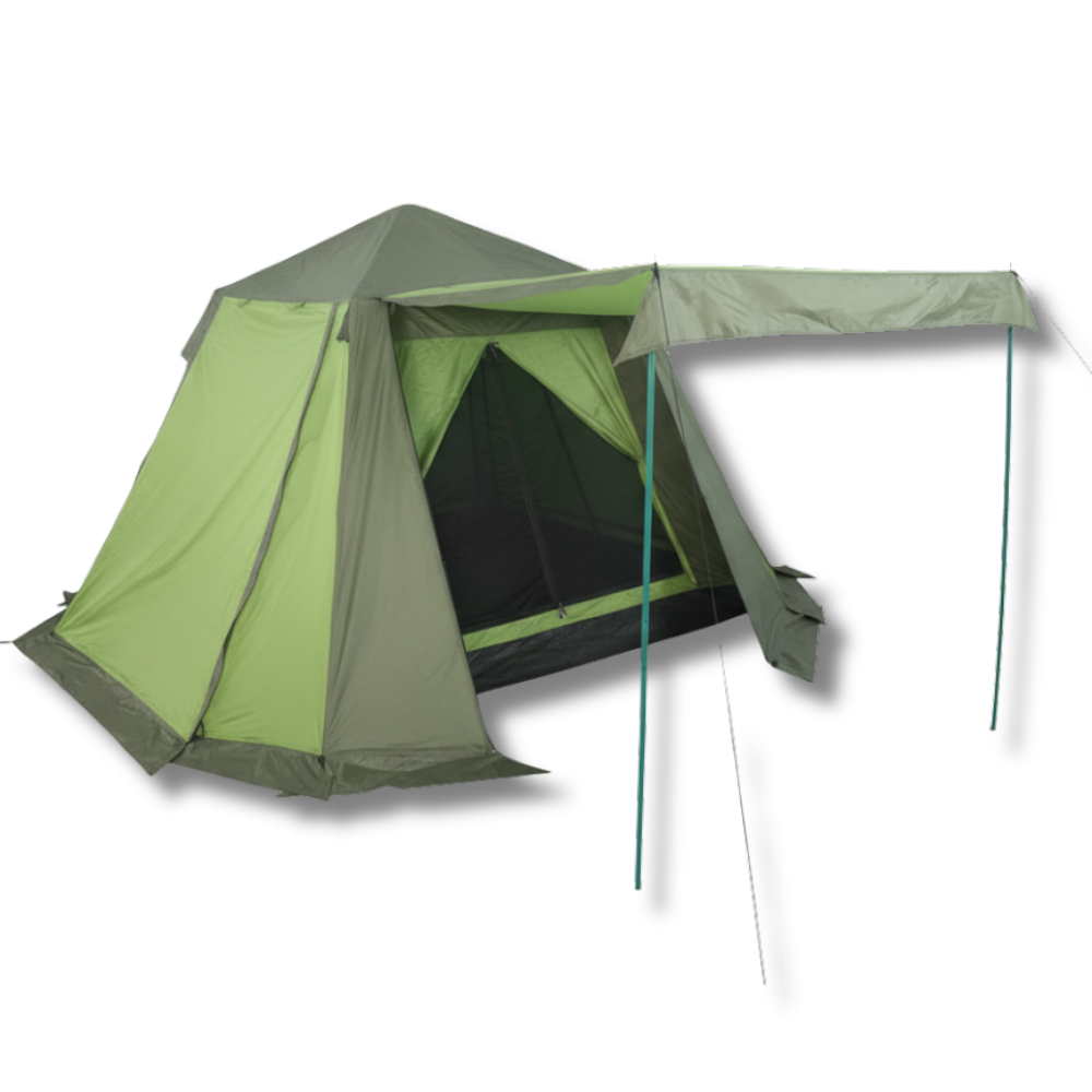 tienda de campaña inuitz para 3 o 4 personas en color verde