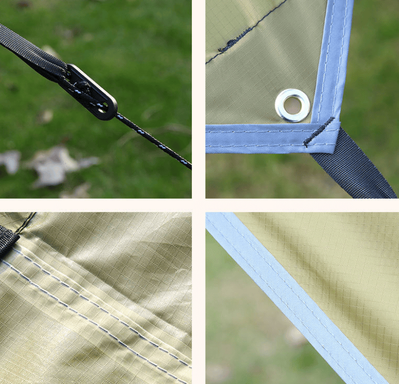Toldo hexagonal impermeable